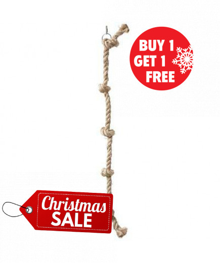 85cm Sisal Tarzan Climbing Rope Parrot Toy - Large - BOGOF 85cm Sisal Tarzan Climbing Rope Parrot Toy - Large - BOGOF